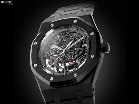 audemars piguet black skeleton.